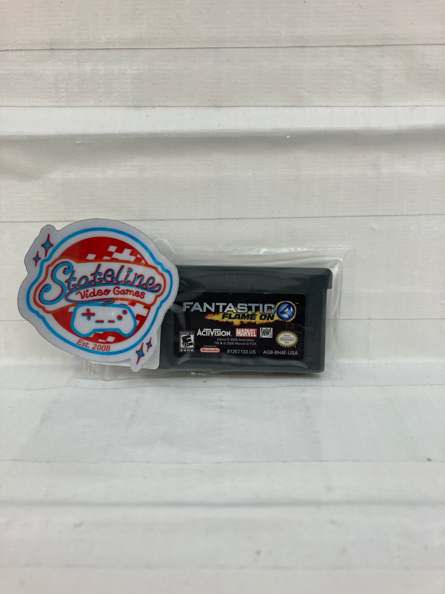 Fantastic 4 Flame On - GameBoy Advance