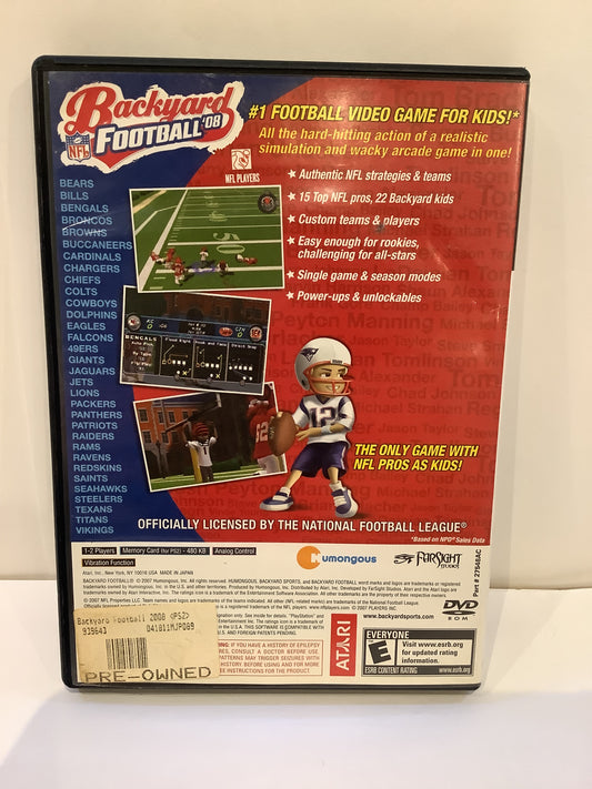 Backyard Football 08 - Playstation 2