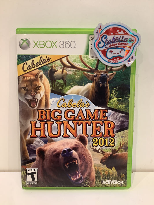 Cabela's Big Game Hunter 2012 - Xbox 360