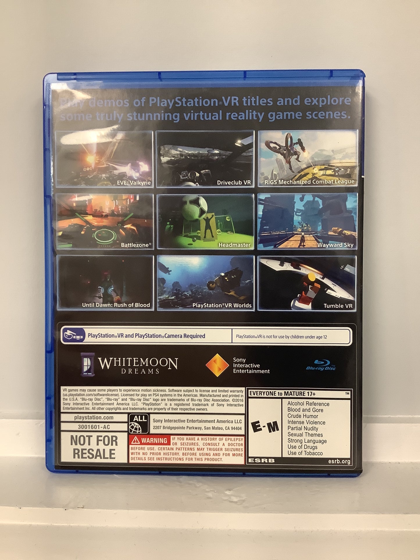 PlayStation VR Demo Disc - Playstation 4
