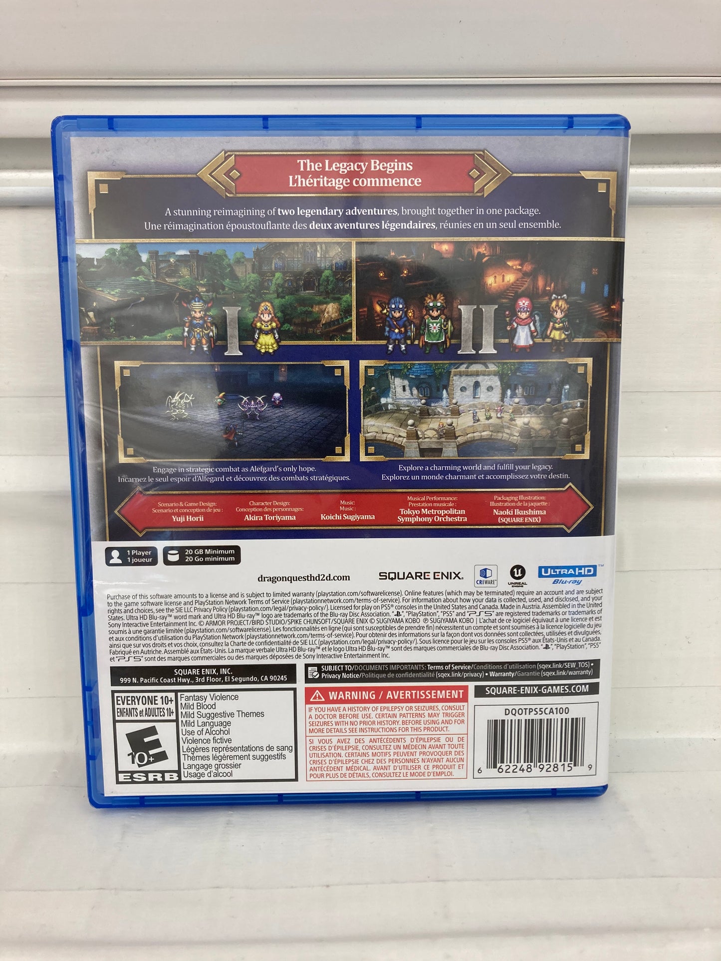 Dragon Quest I & II HD-2D Remake - Playstation 5