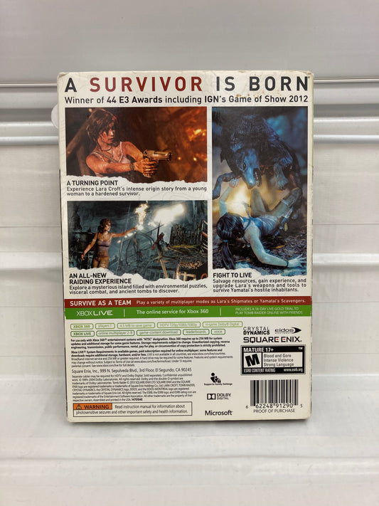 Tomb Raider [Steelbook Edition] - Xbox 360