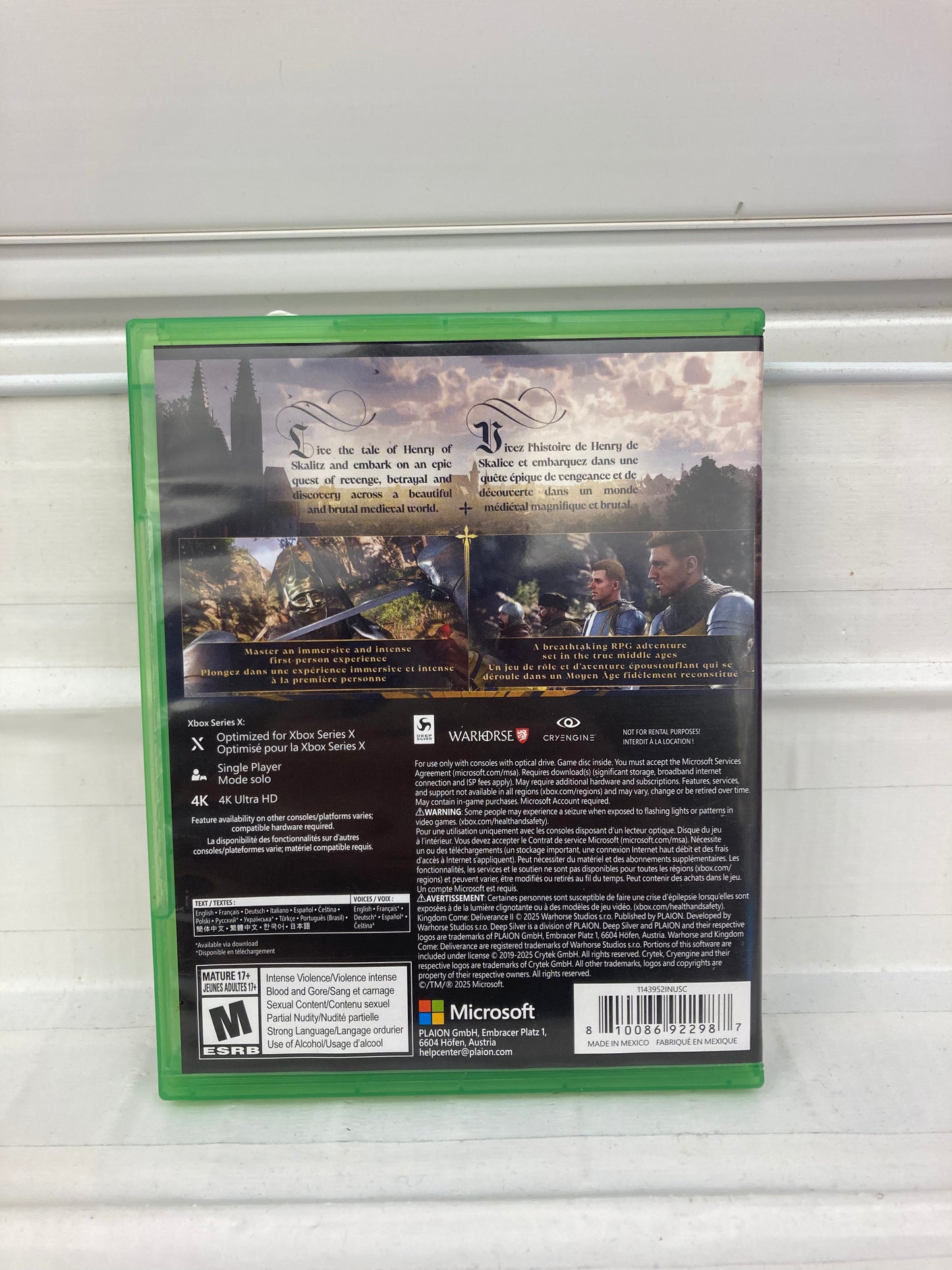 Kingdom Come Deliverance II - Xbox Series X