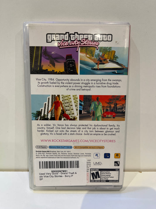 Grand Theft Auto Vice City Stories [Greatest Hits] - PSP