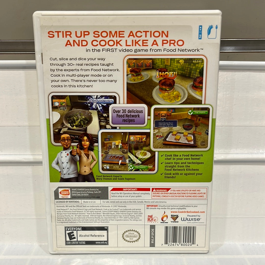 Food Network: Cook or Be Cooked - Wii