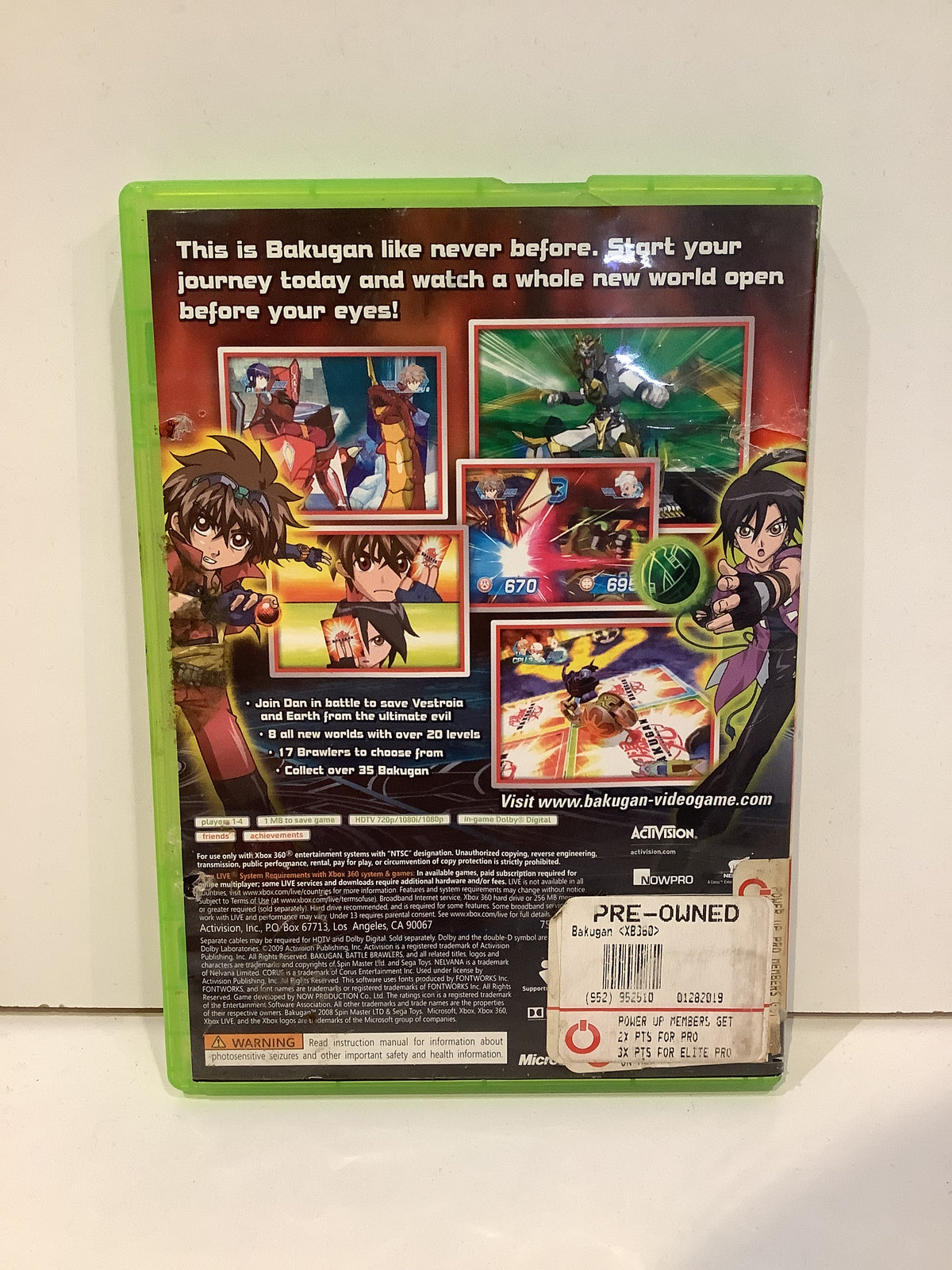 Bakugan Battle Brawlers - Xbox 360