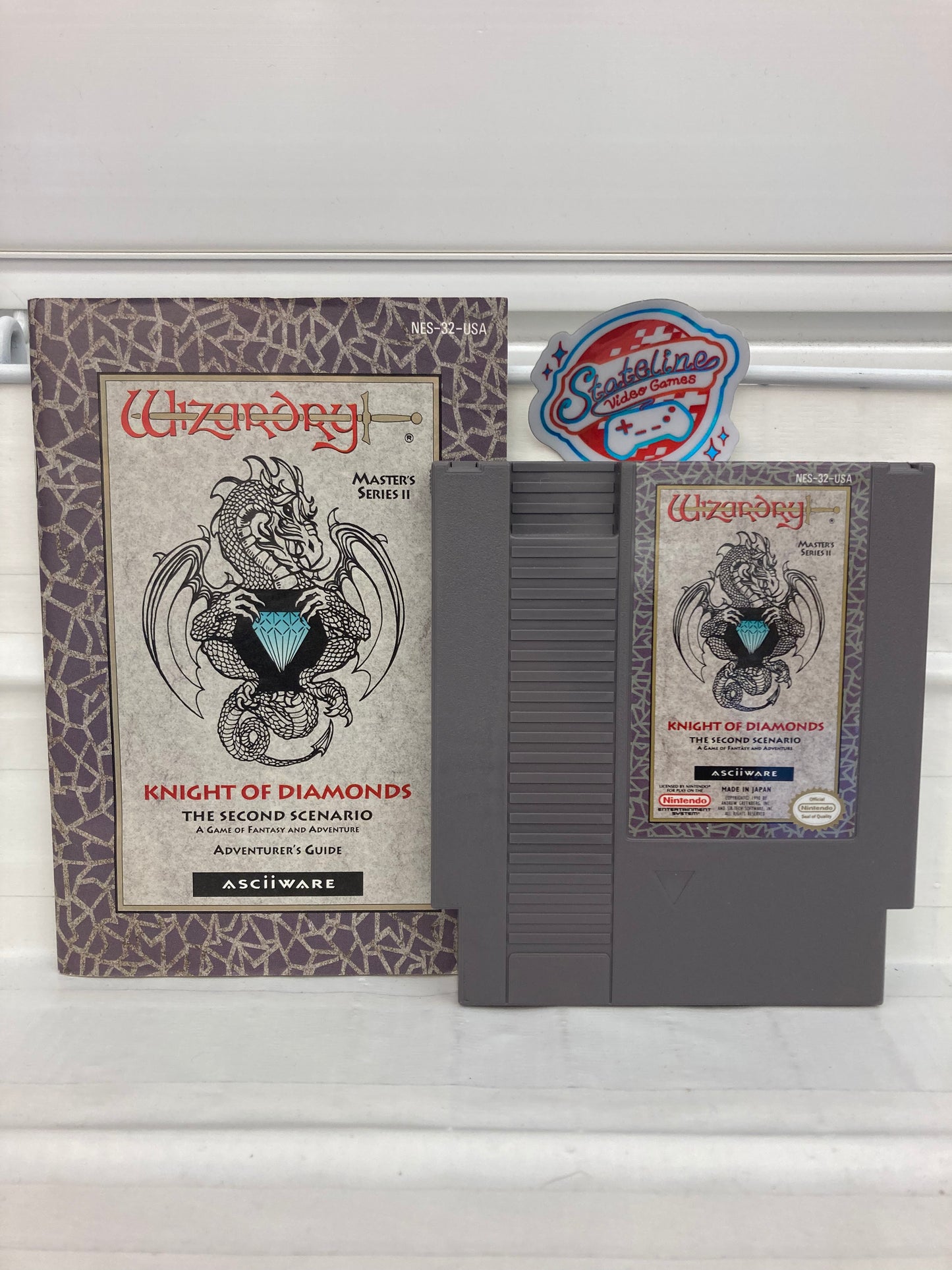 Wizardry: Knight of Diamonds Second Scenario - NES