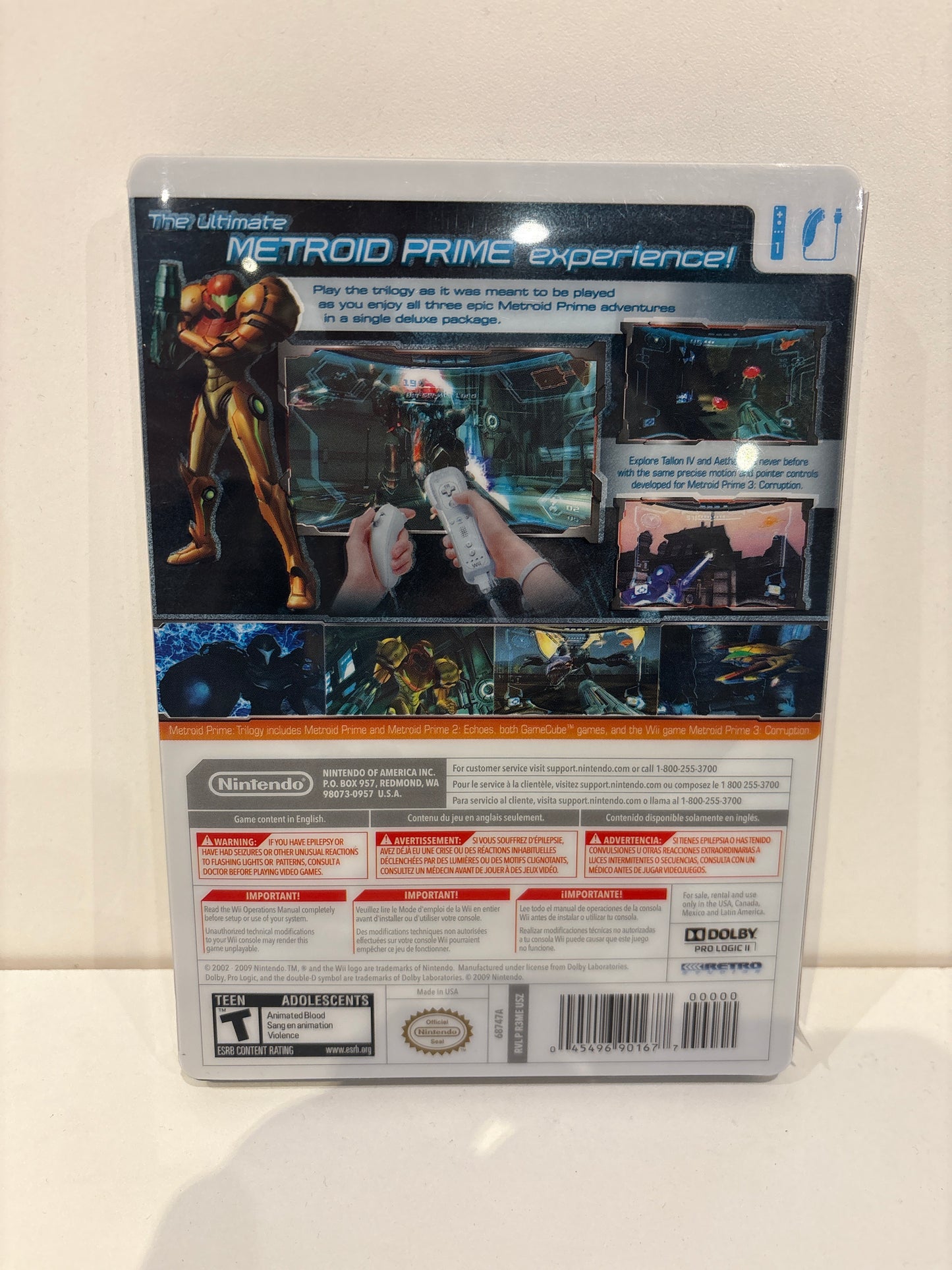 Metroid Prime Trilogy - Wii