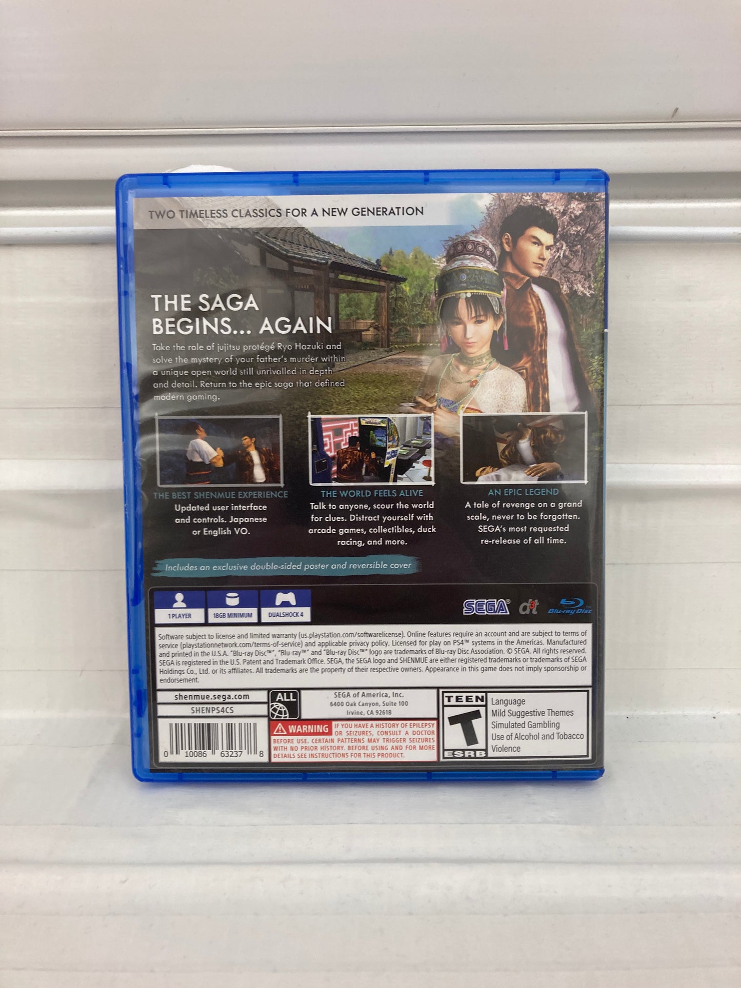 Shenmue I & II - Playstation 4