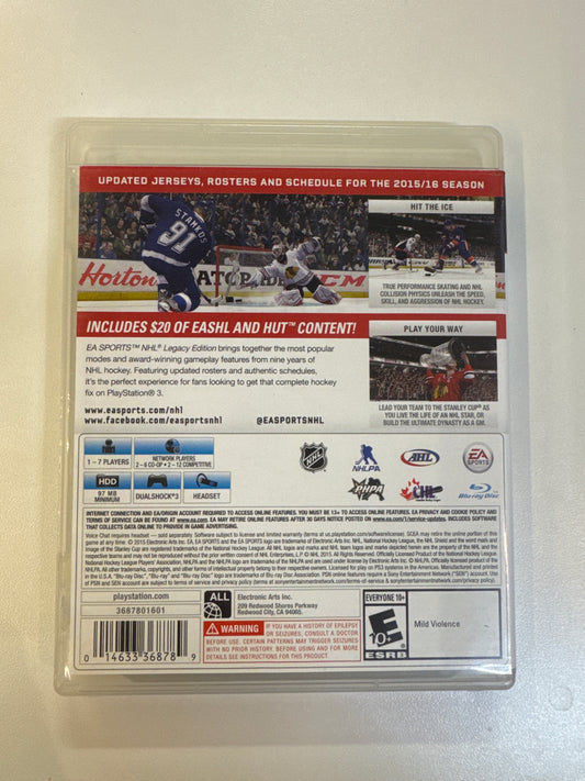 NHL Legacy Edition - Playstation 3