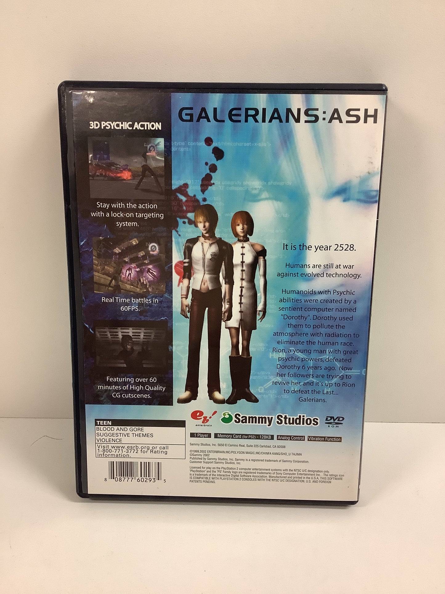 Galerians Ash - Playstation 2
