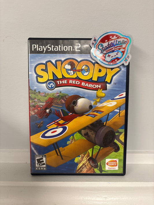 Snoopy vs. the Red Baron - Playstation 2