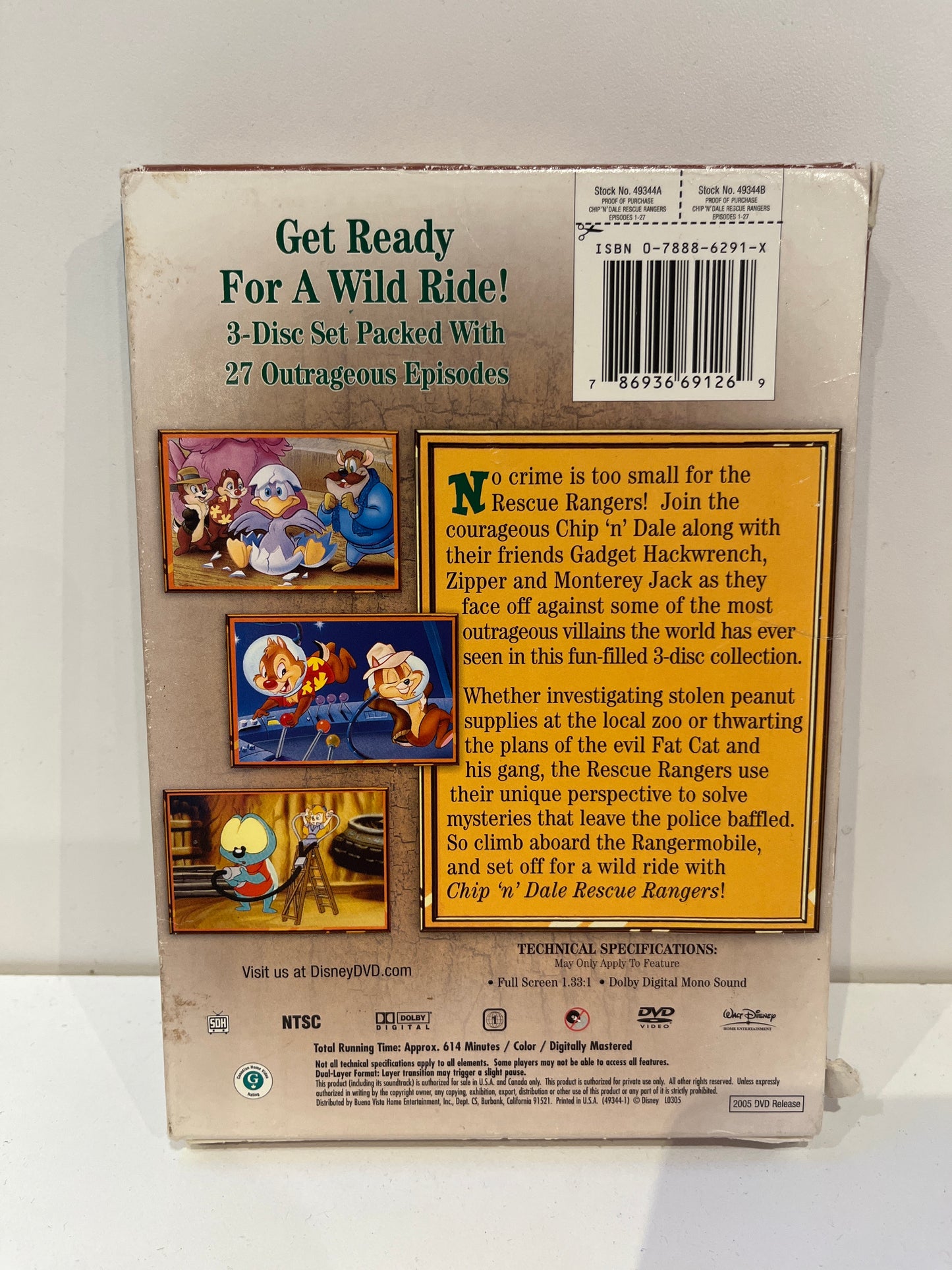 Chip 'n' Dale Rescue Rangers: Volume 1 - DVD