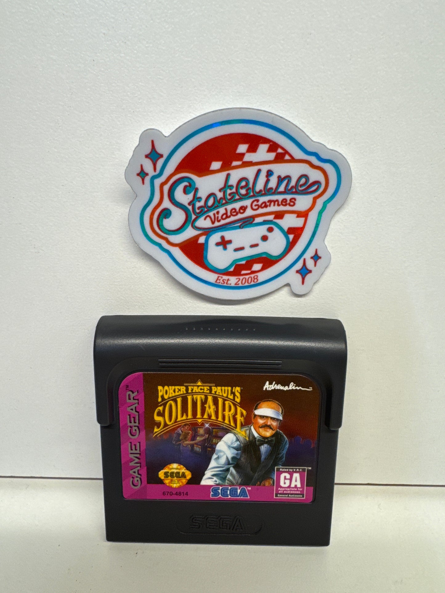 Poker Face Paul's Solitaire - Sega Game Gear