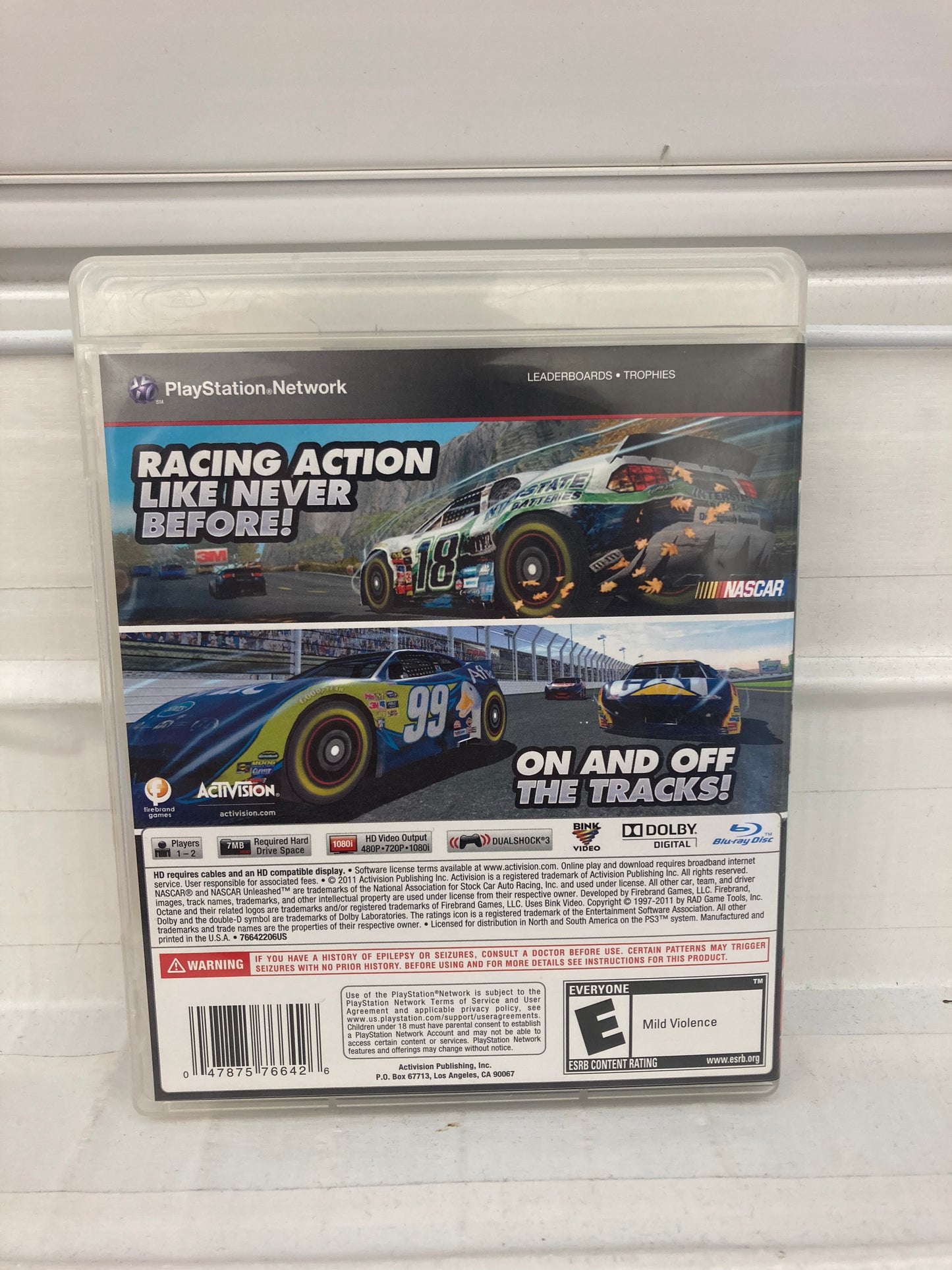 NASCAR Unleashed - Playstation 3