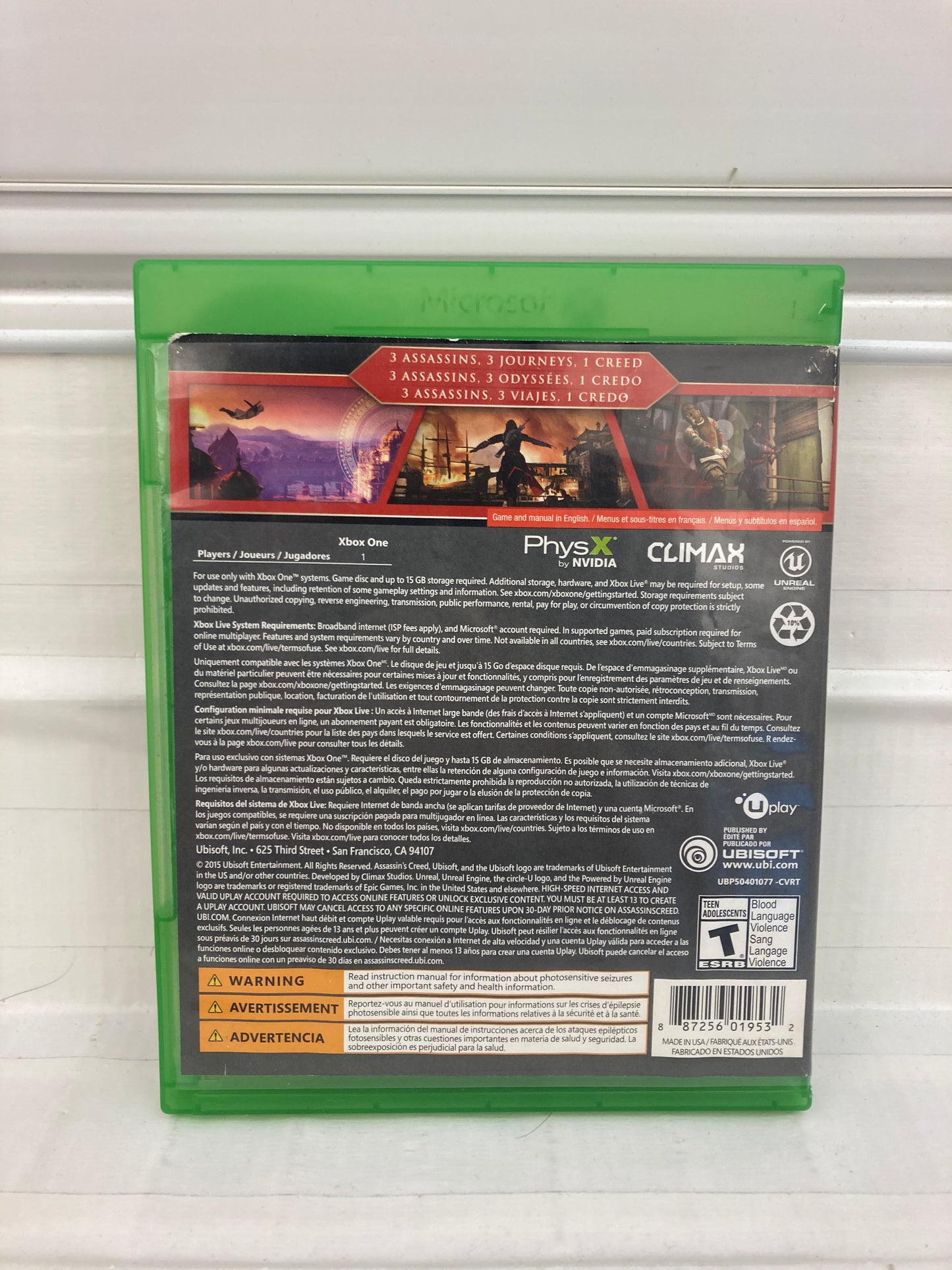 Assassin's Creed Chronicles - Xbox One