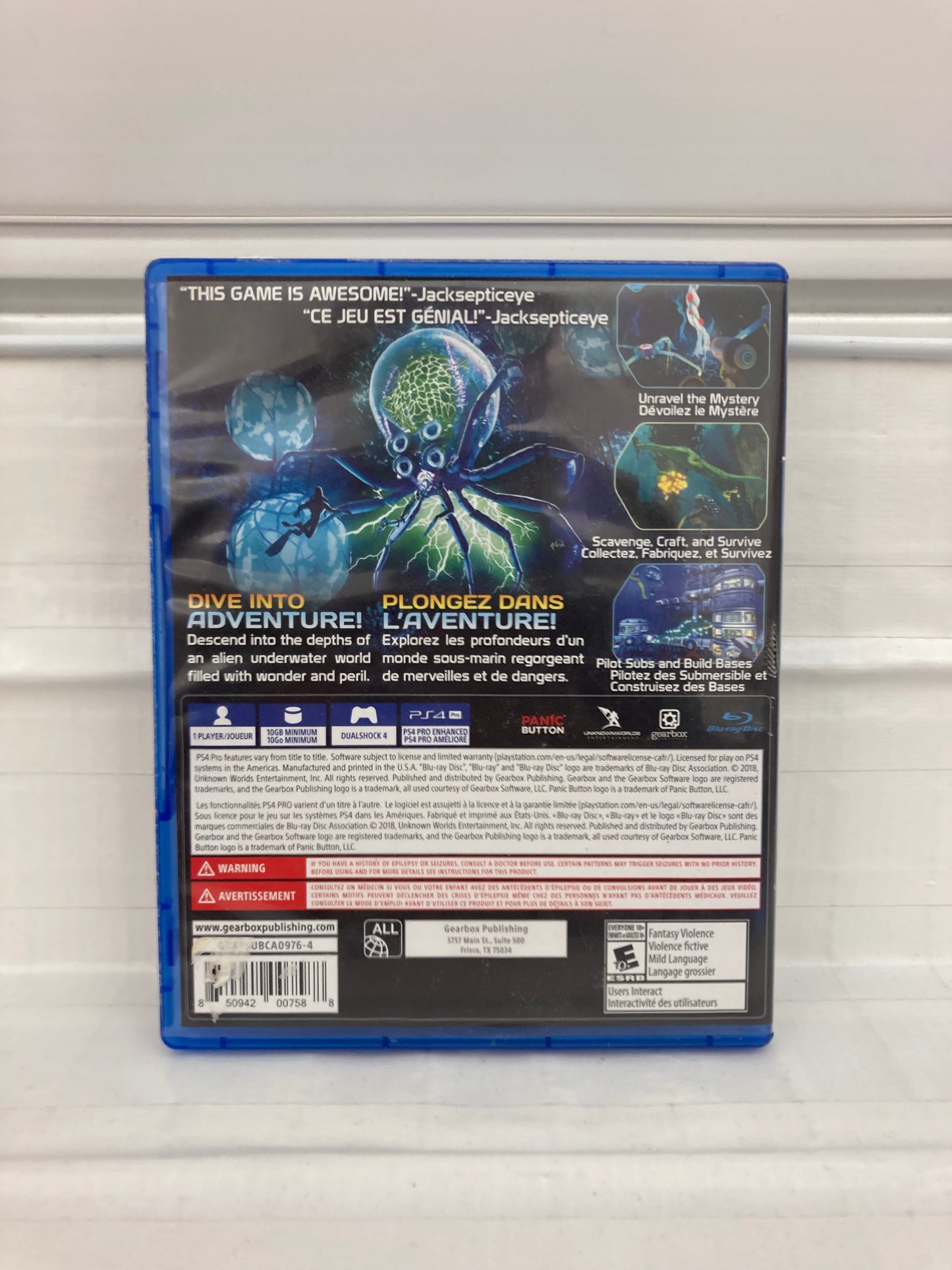 Subnautica - Playstation 4