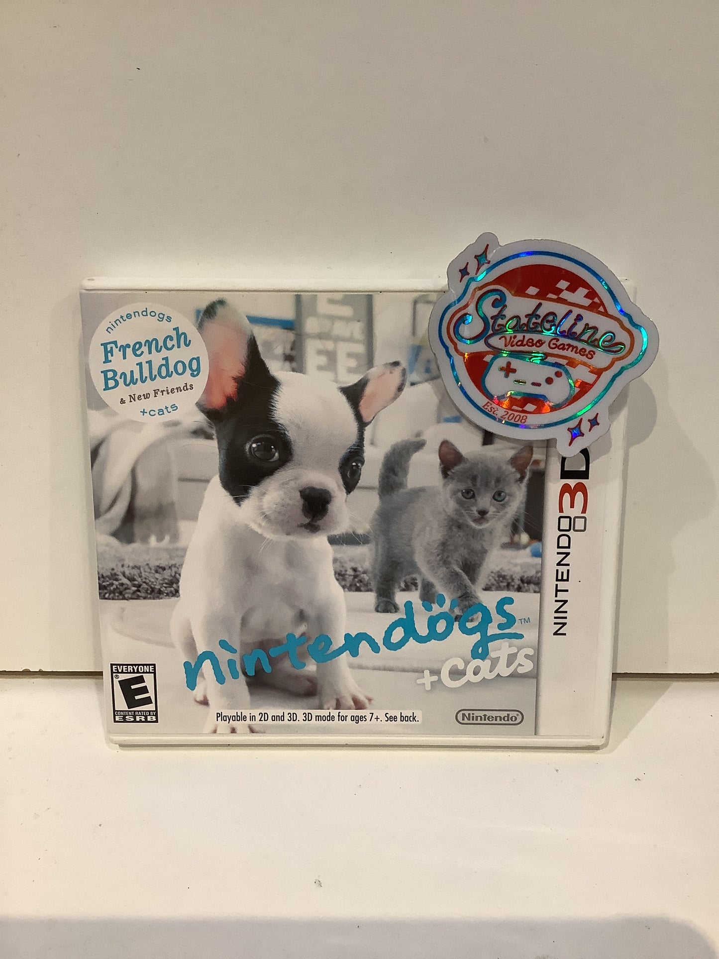 Nintendogs + Cats: French Bulldog & New Friends - Nintendo 3DS