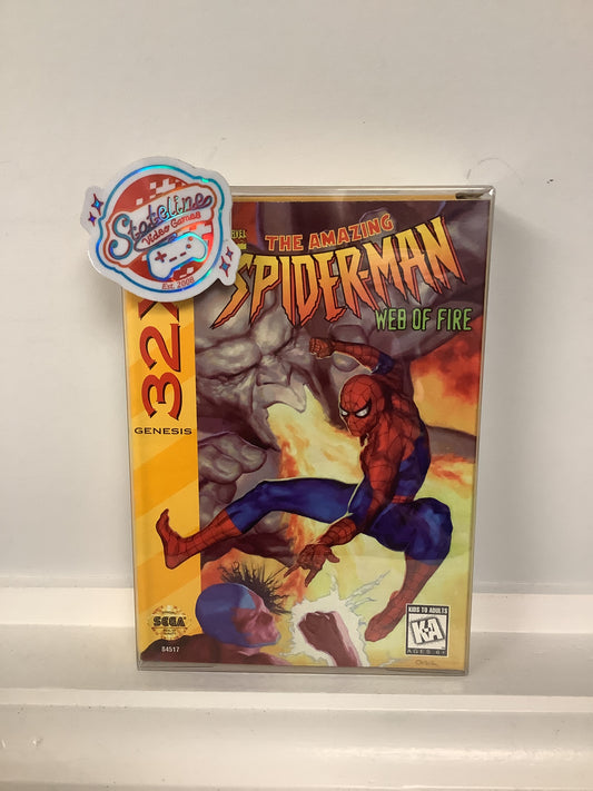 Spiderman Web of Fire - Sega 32X