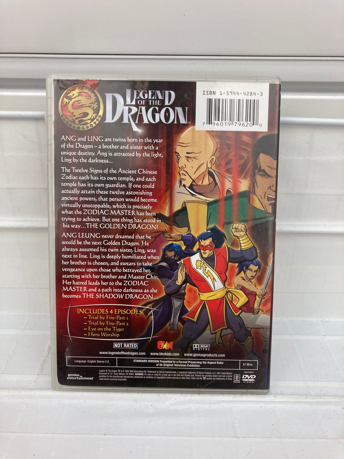 Legend of the Dragon - DVD