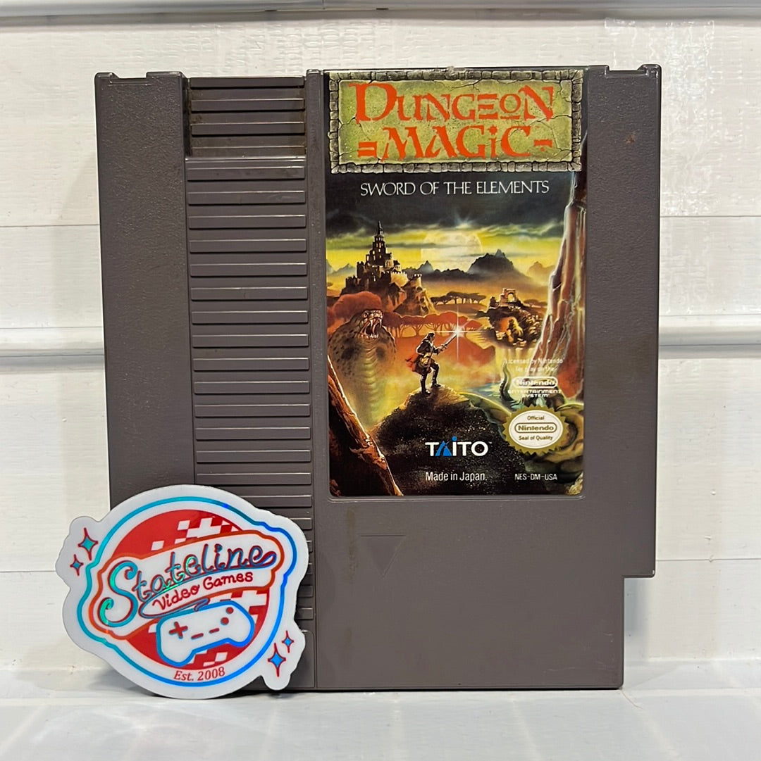 Dungeon Magic Nintendo Nes order