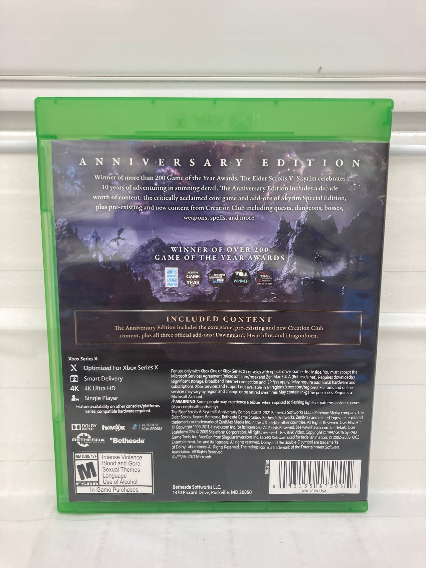 Elder Scrolls V: Skyrim [Anniversary Edition] - Xbox Series X