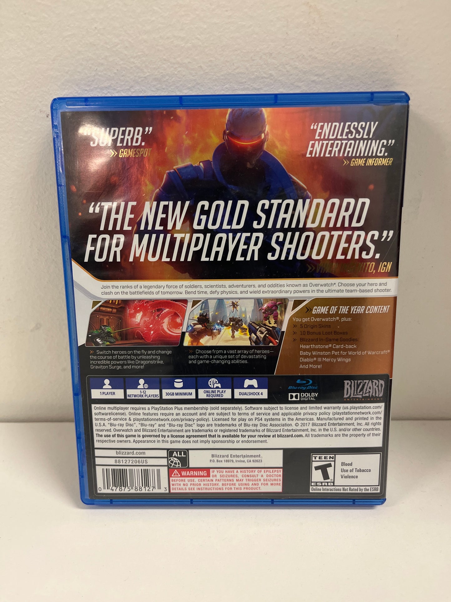 Overwatch [Game of the Year] - Playstation 4
