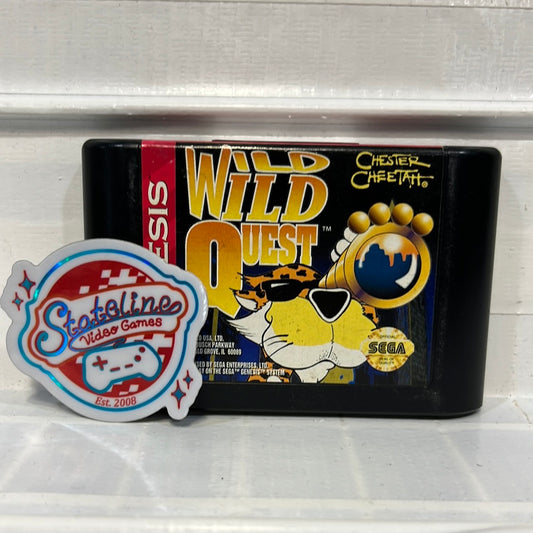 Chester Cheetah Wild Wild Quest - Sega Genesis