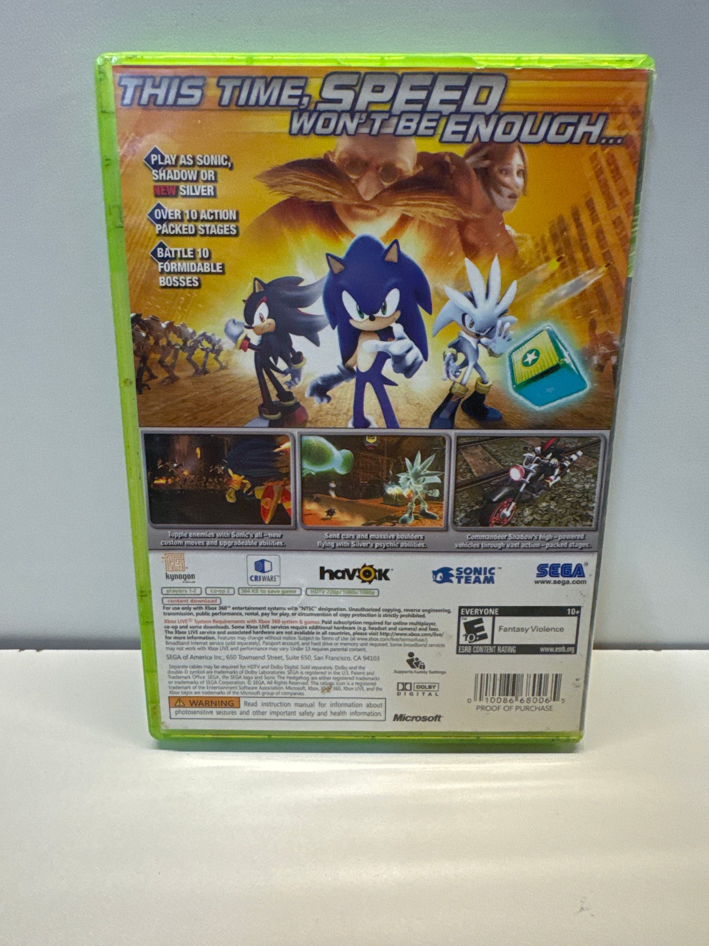 Sonic the Hedgehog [Platinum Hits] - Xbox 360