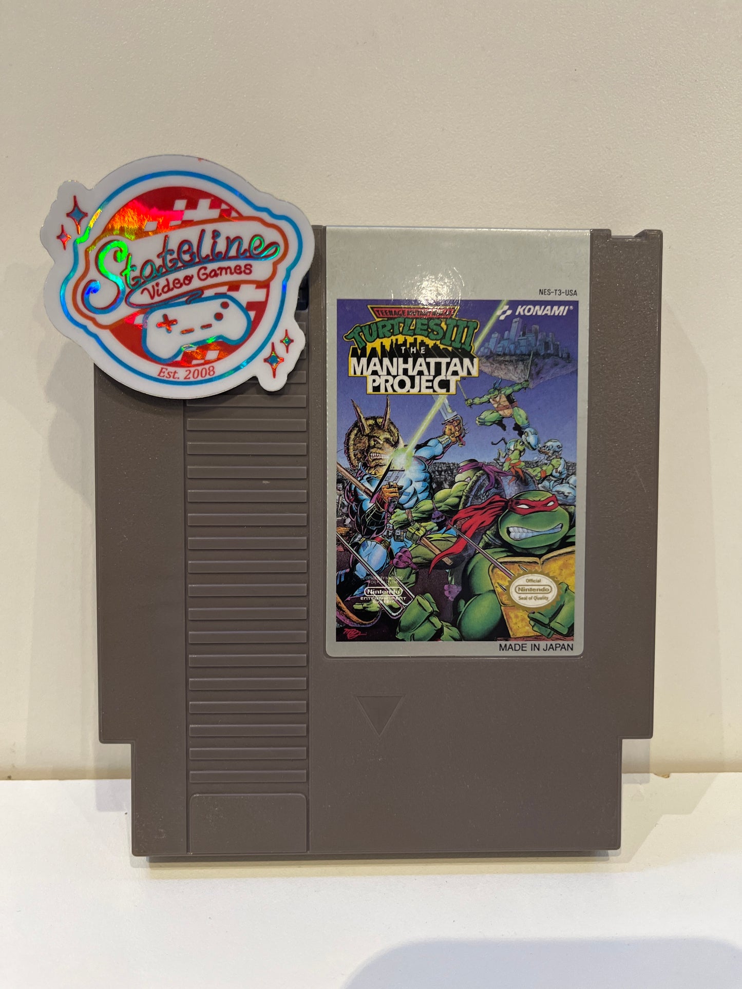Teenage Mutant Ninja Turtles III The Manhattan Project - NES