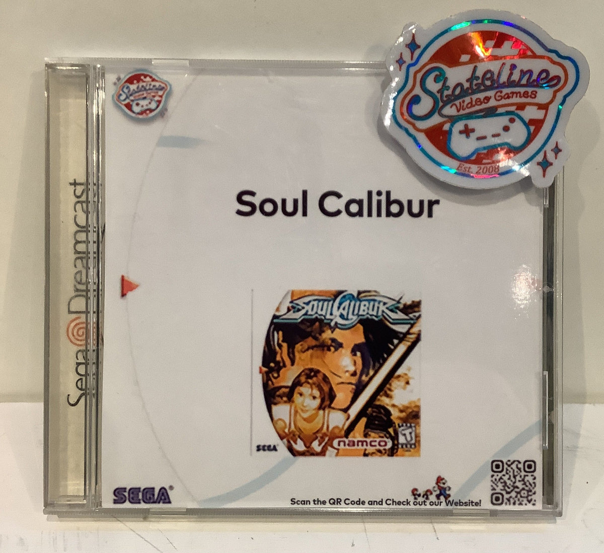Jeu SOULCALIBUR Pour SEGA Dreamcast - Version PAL EU - Neuf Et Sous Blister Scellé !
