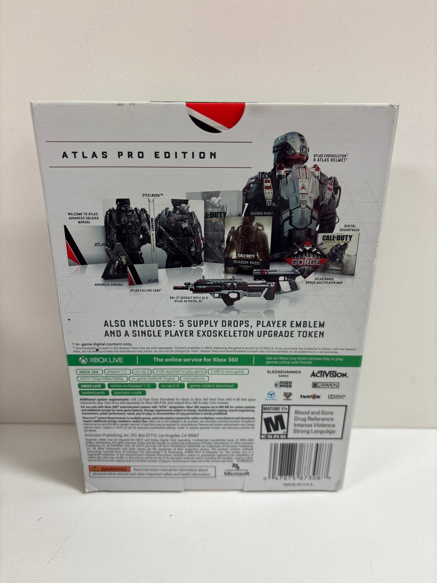 Call of Duty Advanced Warfare [Atlas Pro Edition] - Xbox 360