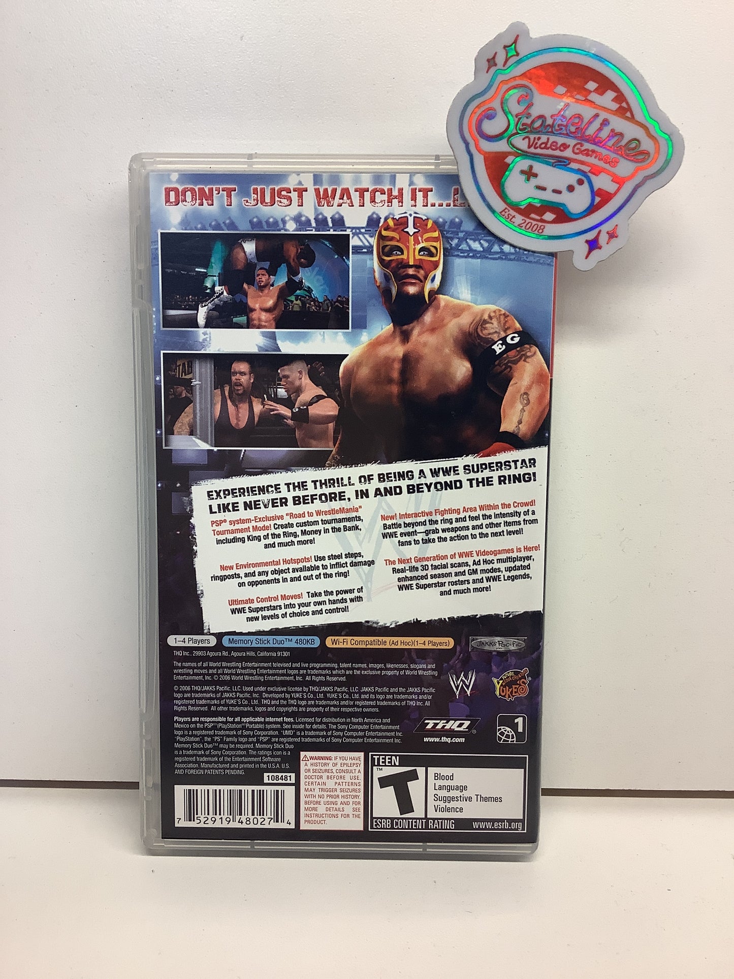 WWE Smackdown vs. Raw 2007 [Greatest Hits] - PSP