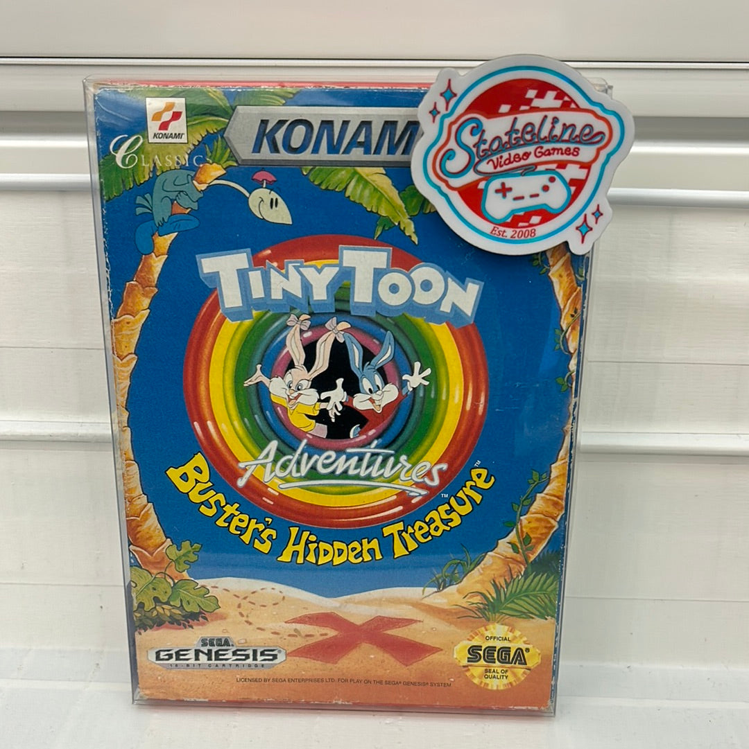 Tiny Toon Adventures Buster's Hidden Treasure - Sega Genesis