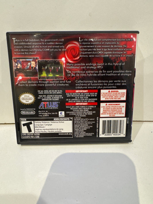 Shin Megami Tensei: Devil Survivor - Nintendo DS