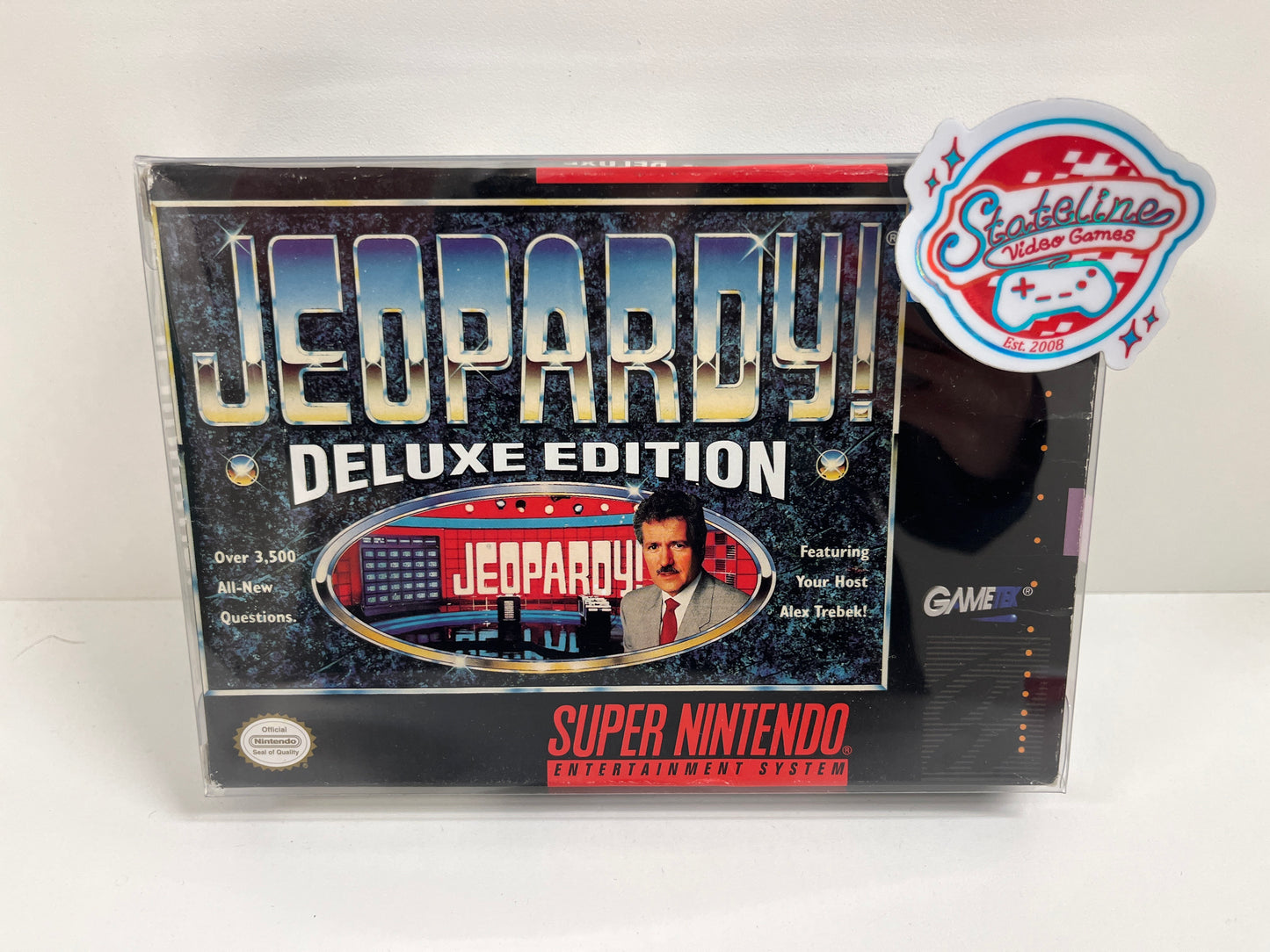 Jeopardy Deluxe Edition - Super Nintendo