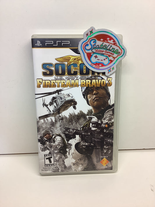 SOCOM US Navy Seals Fireteam Bravo 3 - PSP
