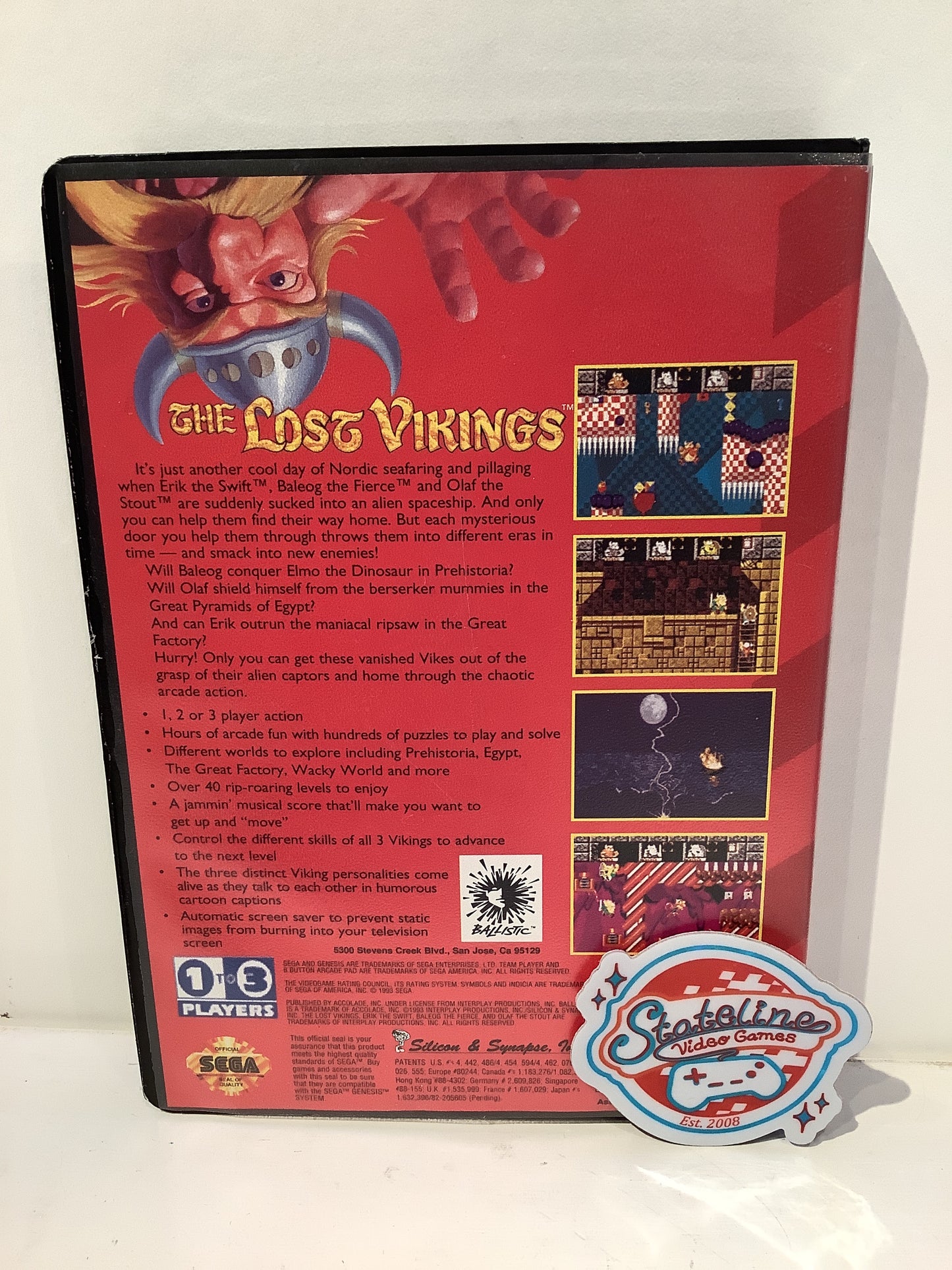 The Lost Vikings - Sega Genesis