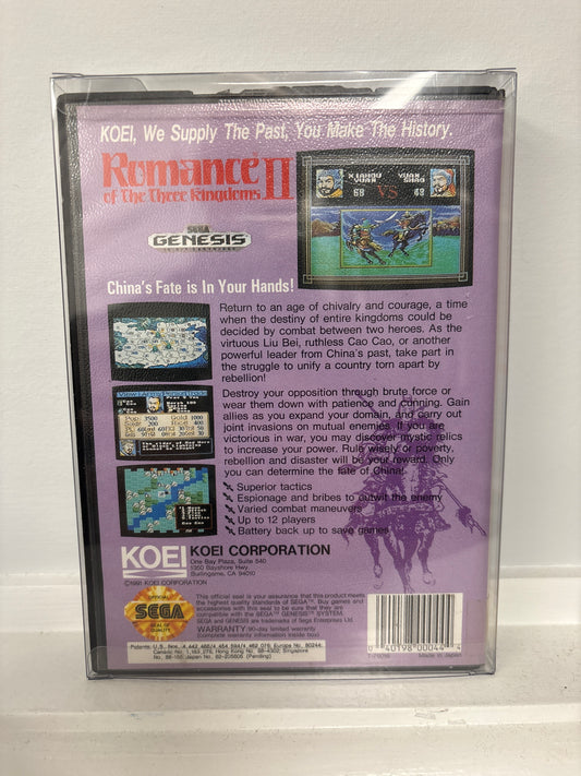 Romance of the Three Kingdoms II - Sega Genesis