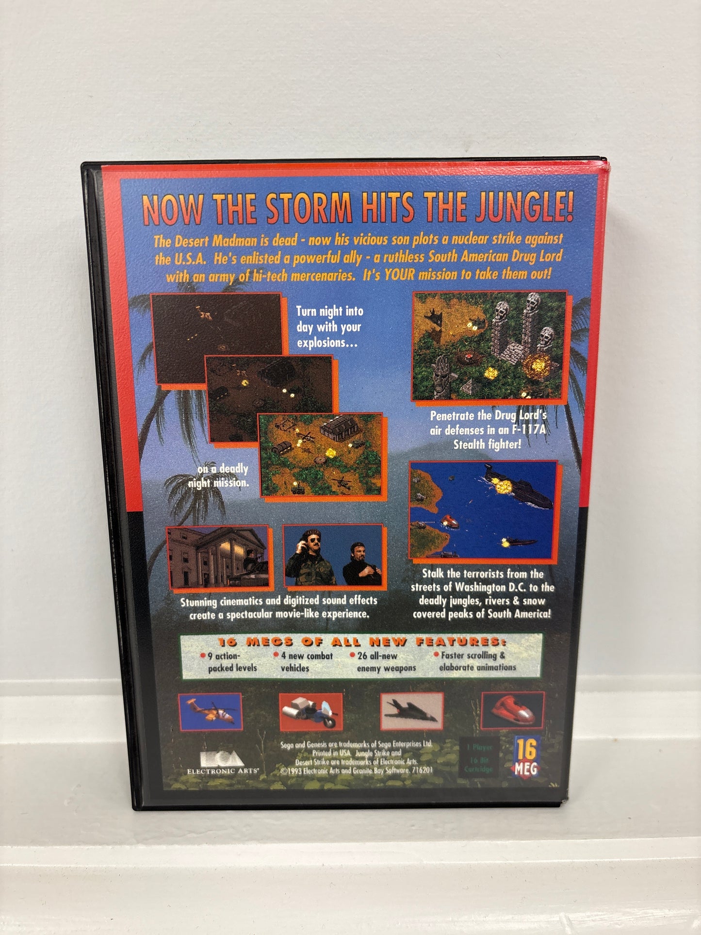 Jungle Strike - Sega Genesis