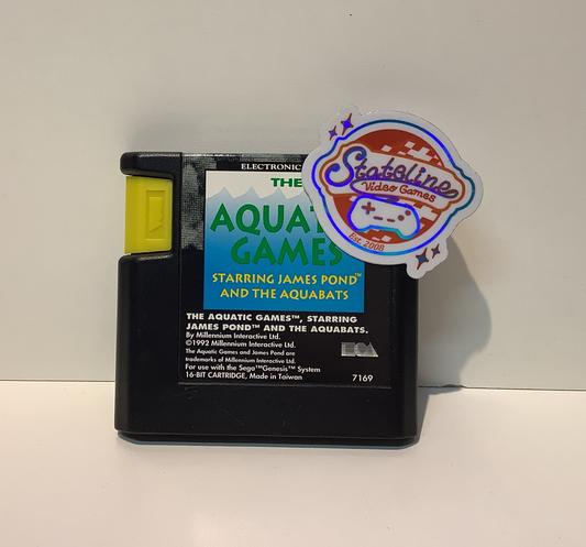 Aquatic Games Starring James Pond - Sega Genesis