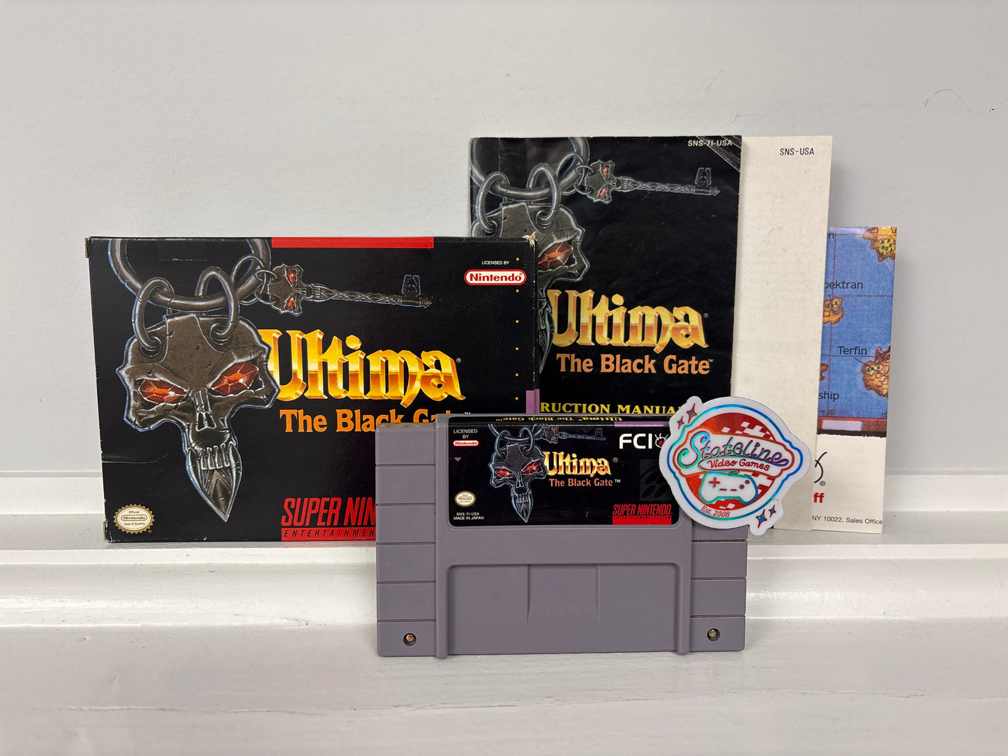 Ultima The Black Gate - Super Nintendo
