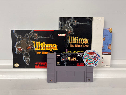 Ultima The Black Gate - Super Nintendo