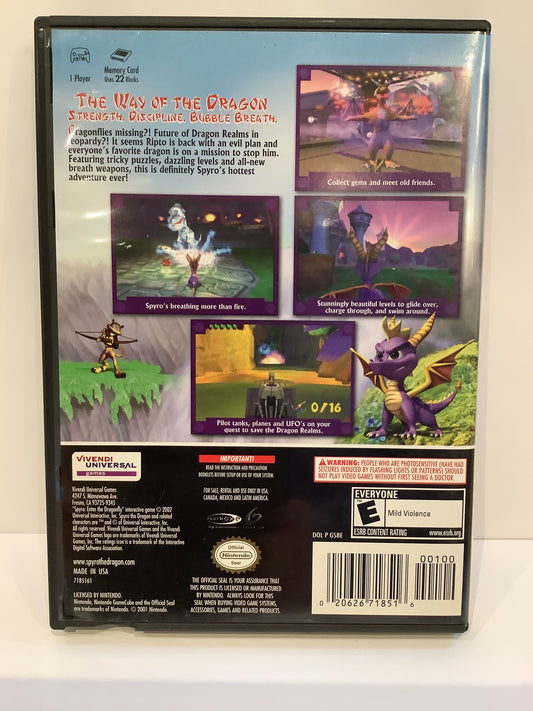 Spyro Enter the Dragonfly [Player's Choice] - Gamecube