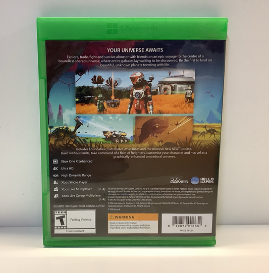 No Man's Sky - Xbox One