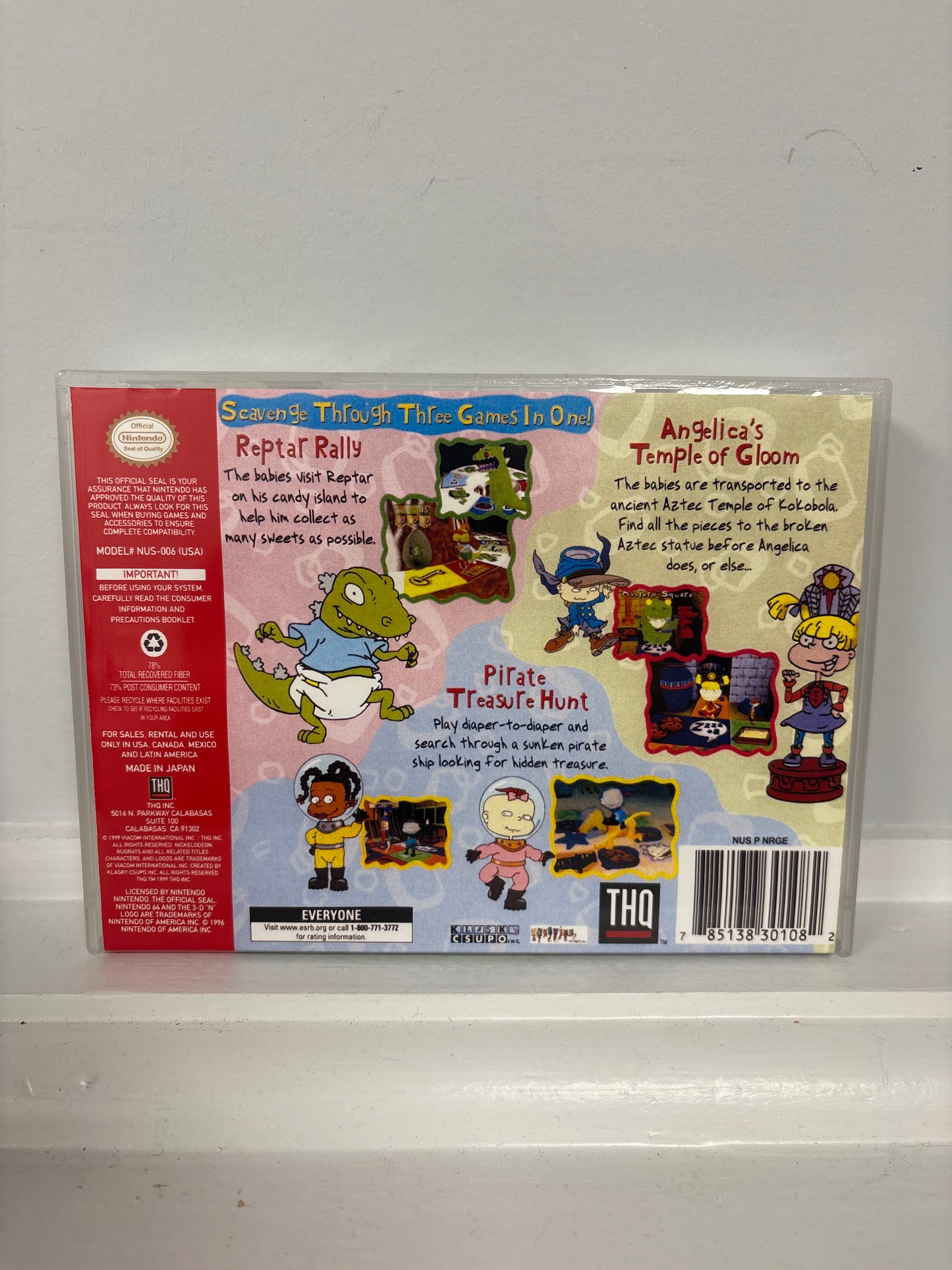 Rugrats Scavenger Hunt - Nintendo 64