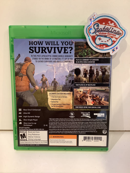 State of Decay 2 Ultimate Edition - Xbox One