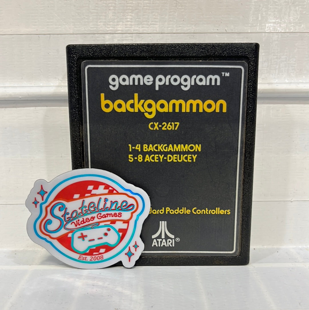 Backgammon [Text Label] - Atari 2600