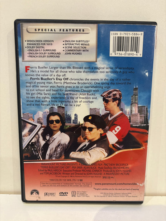 Ferris Bueller's Day Off - DVD