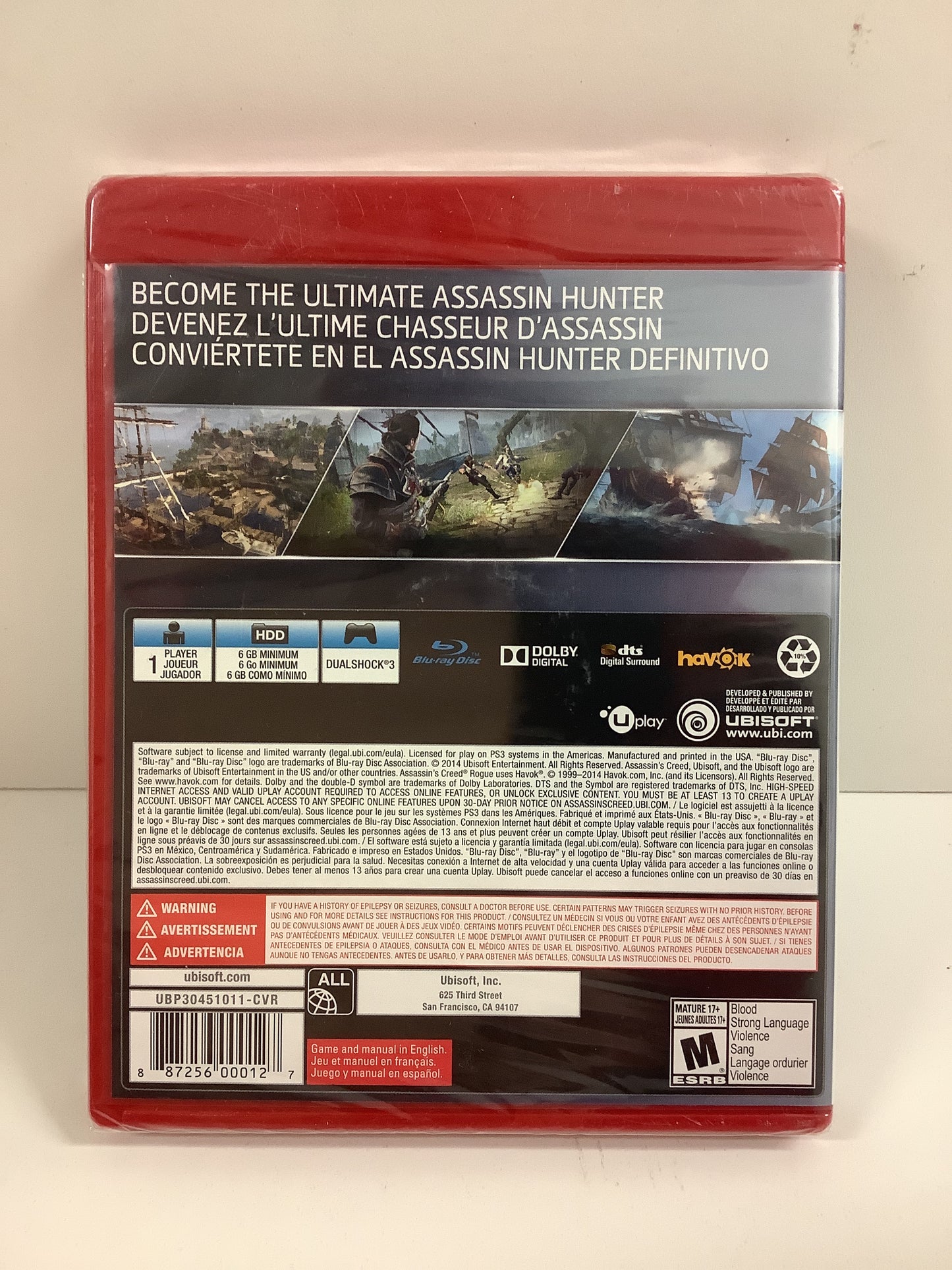 Assassin's Creed: Rogue [Greatest Hits] - Playstation 3